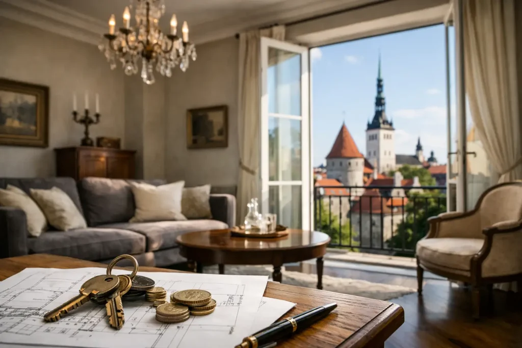 Ajalooline korter investeeringuks Tallinnas
